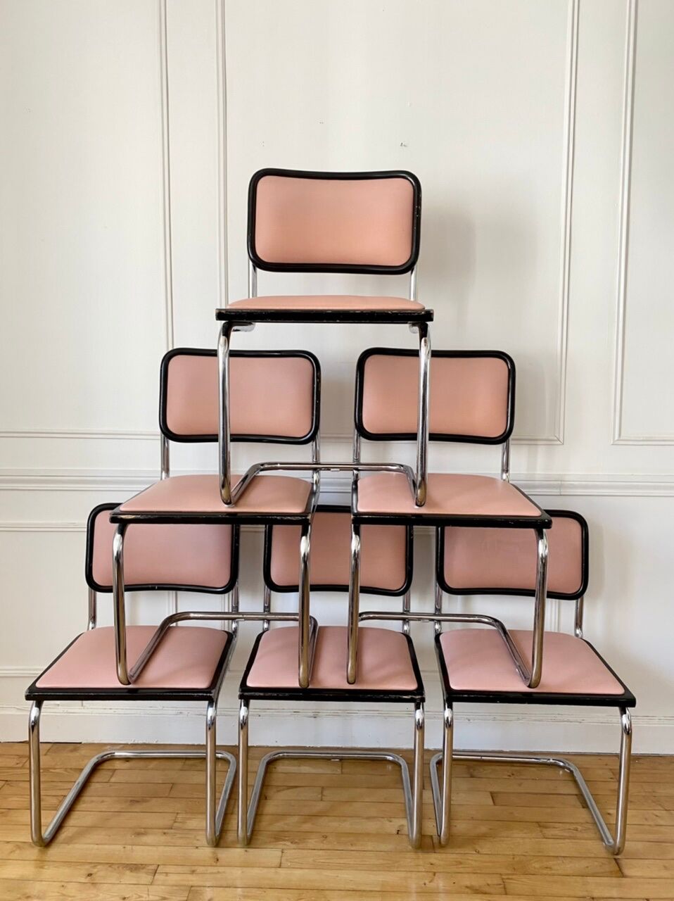 Lot de 6 chaises Cesca B32