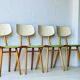 Chaises de bistro Ton, ensemble de 4