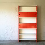 Metal modular storage system with compartments