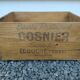Vintage wooden box / box of beurre Cosnier
