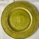 Assiette collection barbotine Choisy le Roi HB