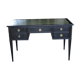 Bureau de dame en bois noirci