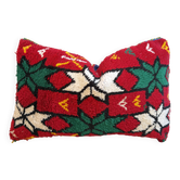 Vintage Berber cushion cover, Moroccan wool cushion.