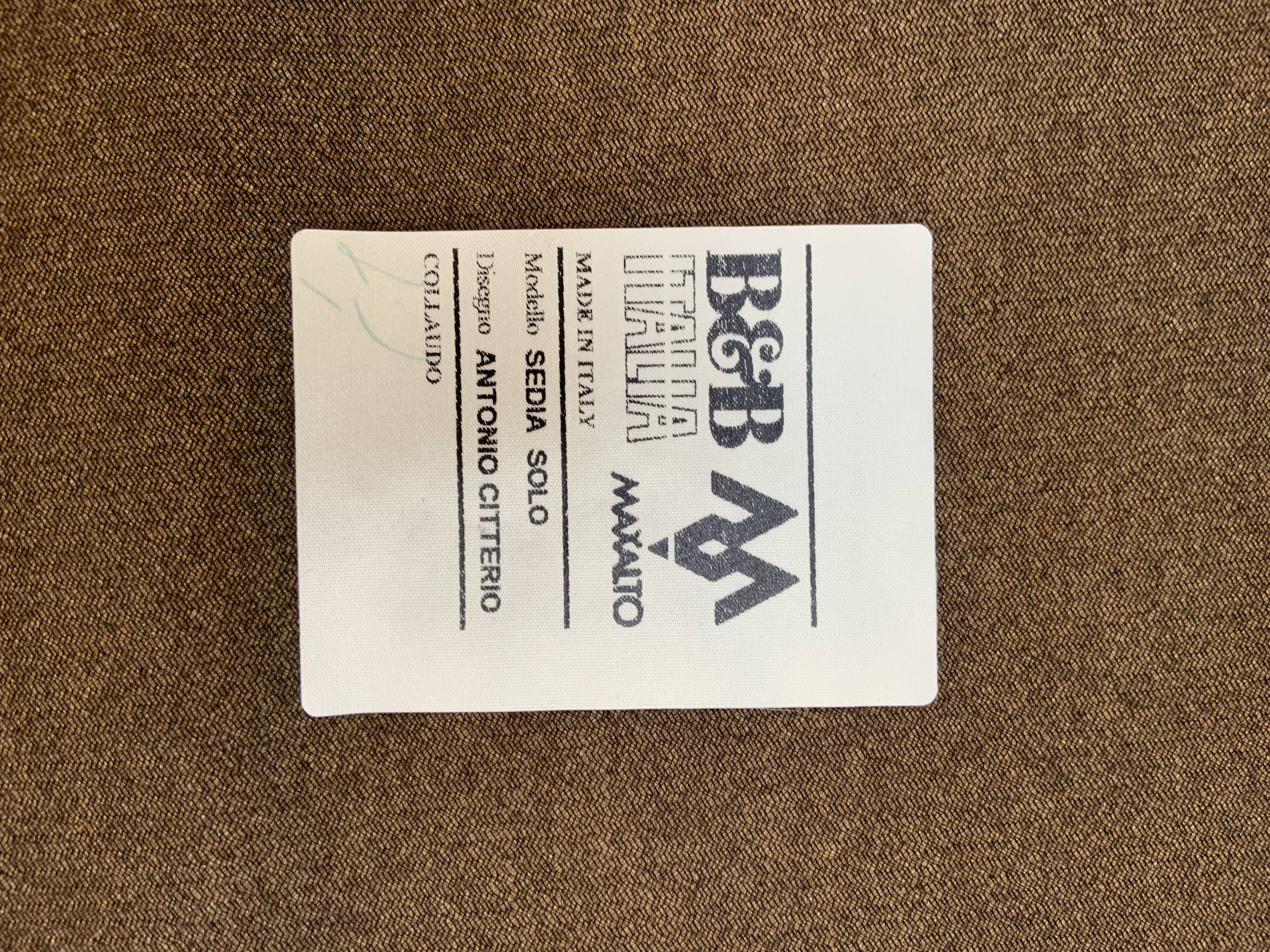 Solo lounge chair, B&B Italia