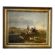 Partie de chasse école anglaise du XIXeme siècle