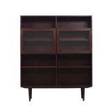 Mahogany bookcase, Danish design, 60's, production: Omann Jun