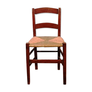 Chaise enfants vintage en bois