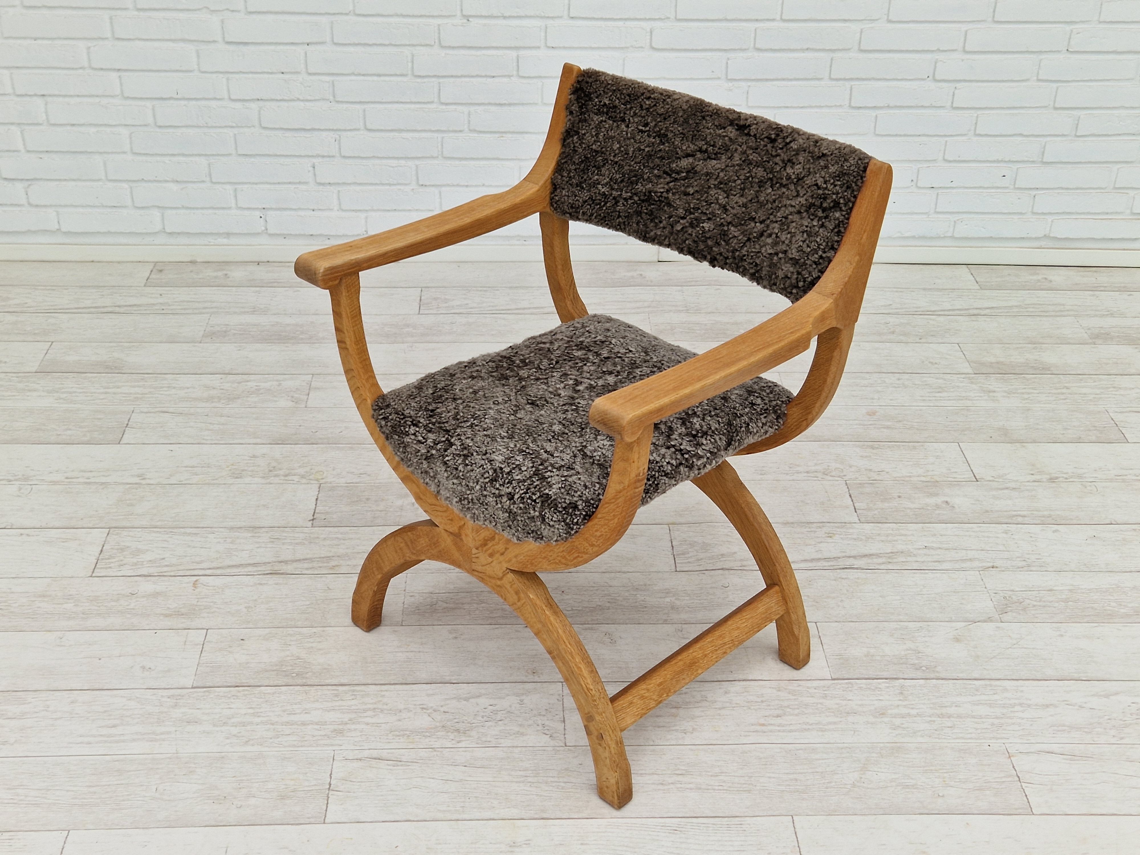 Armchair model "Kurul" by Henning Kjærnulf, 1960