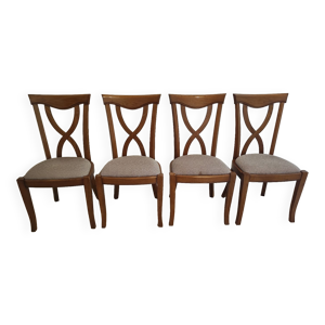 Chaises en chêne massif