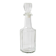 Vintage Italian Clear Glass Decanter / Marked “O.R. brevettato”