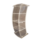 Plexiglas CD storage column - Vintage design 80s