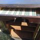 Sideboard 2 doors 1 drawers in blackened wooden support height