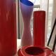 Vase Vintage • Incamiciato • Verre de Murano • 1960