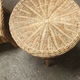 Children's rattan lounge