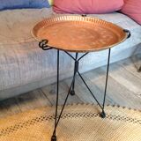 Table d'appoint plateau marocain