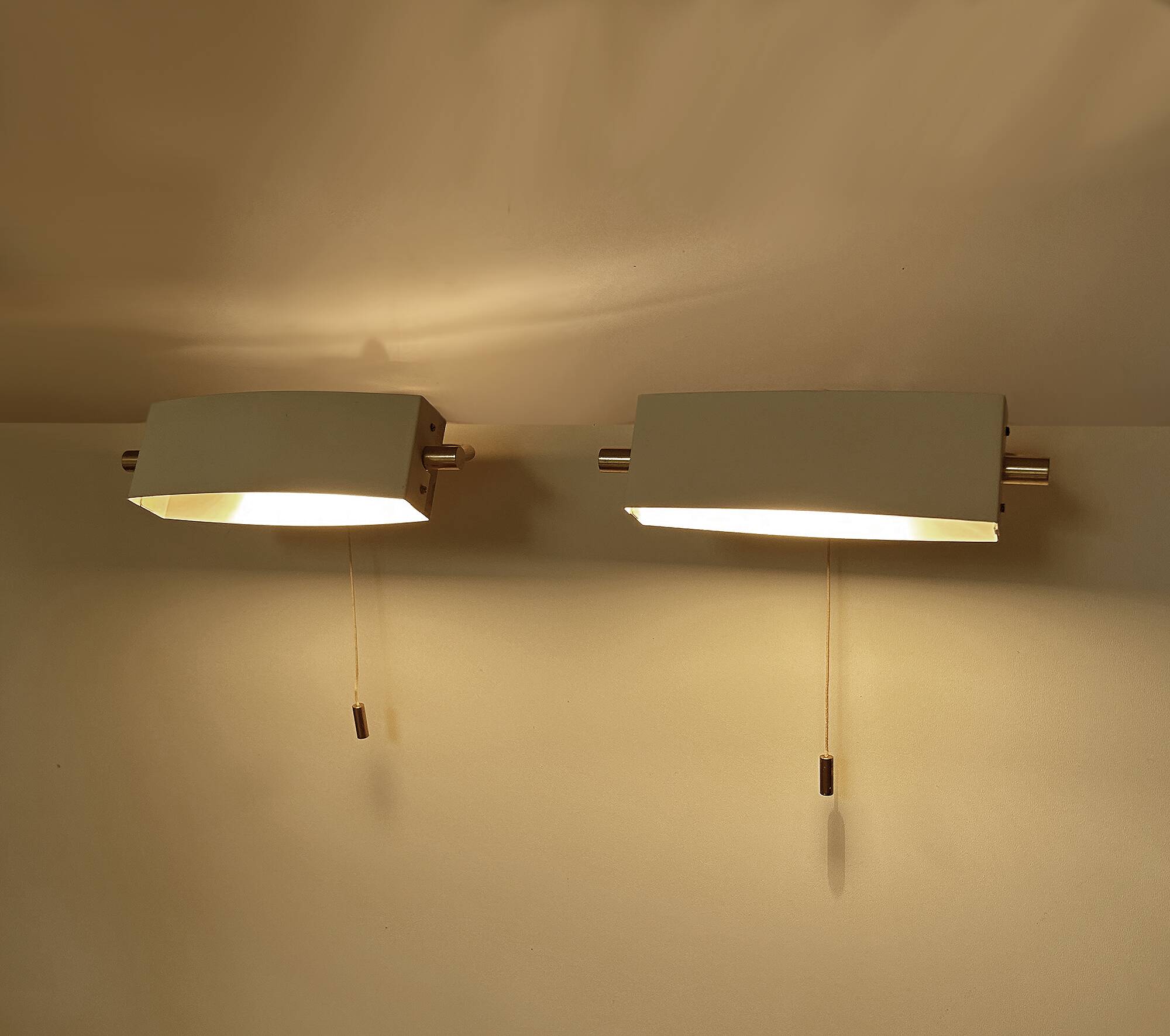 Paire de lampes vintage
