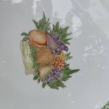 Limoges France cake dish, hand decorated, hand painted, vintage