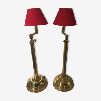 Paire de lampes