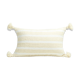 Coussin hayk 50x30 pompons