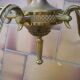 Lustre art deco-5 branches