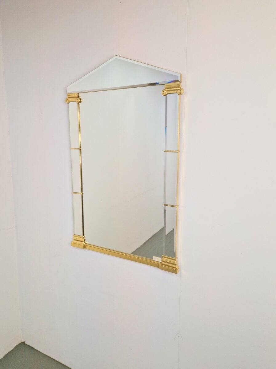 Hollywood Regency Gilded Mirror from Deknudt, Belgium, 1970
