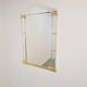 Hollywood Regency Gilded Mirror from Deknudt, Belgium, 1970