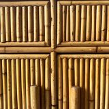 Vintage bamboo sideboard, Italy 1970