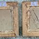 Old paintings Pair of romantic portraits of women - gilded frames