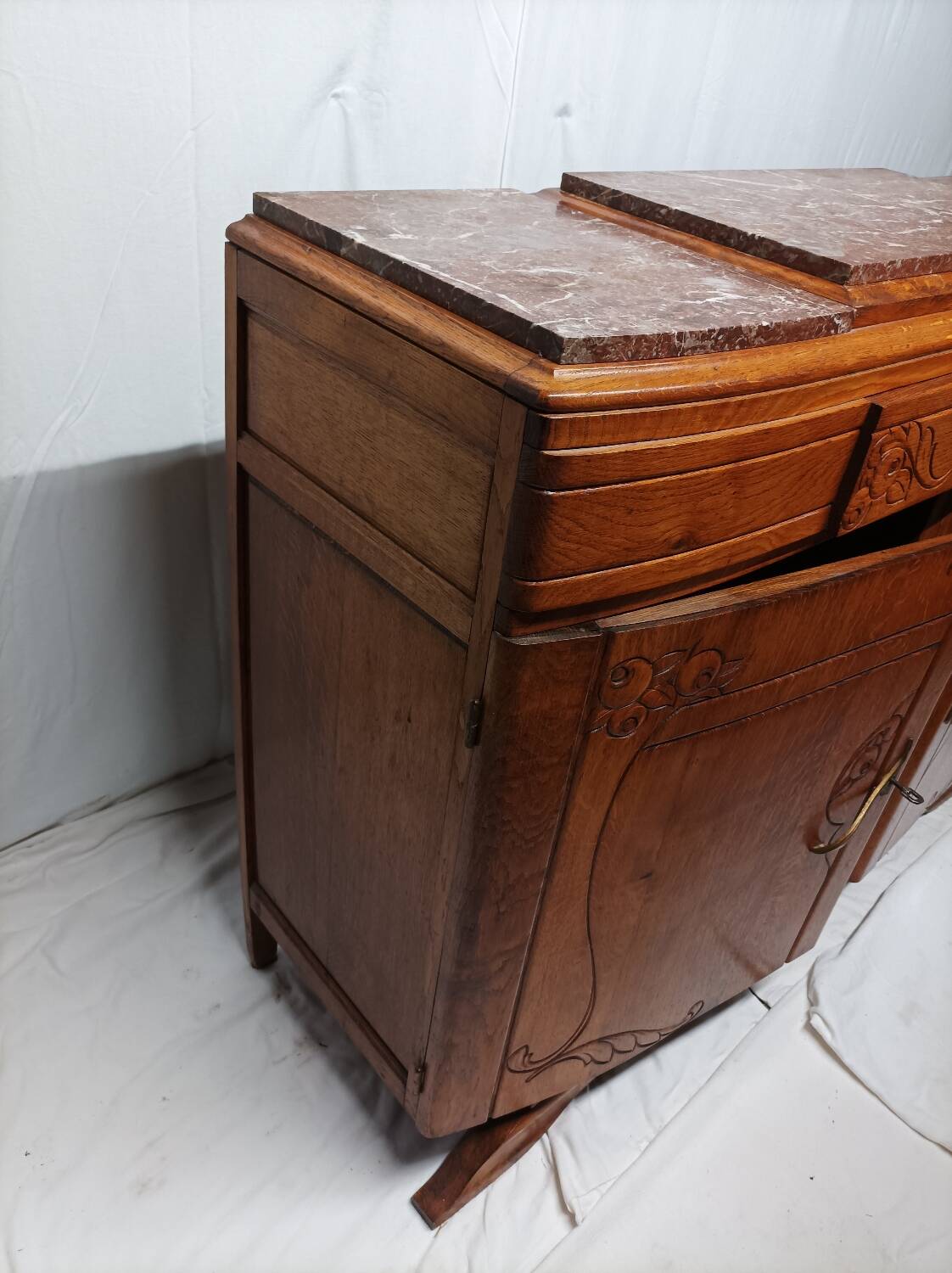 Old low art deco buffet