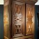 Armoire Bourguignonne époque Louis XIII A Pointes De Diamant