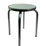 Formica and metal stool