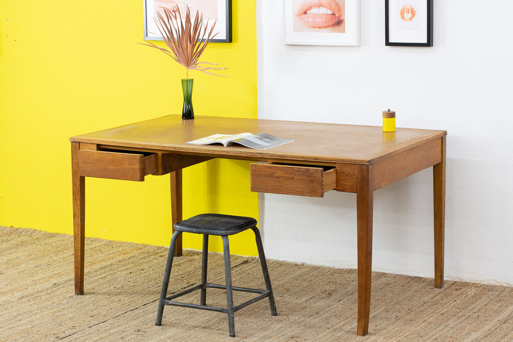 Bureau scandinave vintage – 152 cm