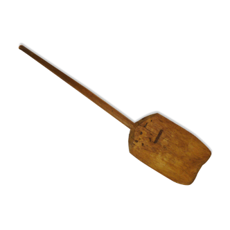 Former wooden baker's shovel, oven shovel. French folk art