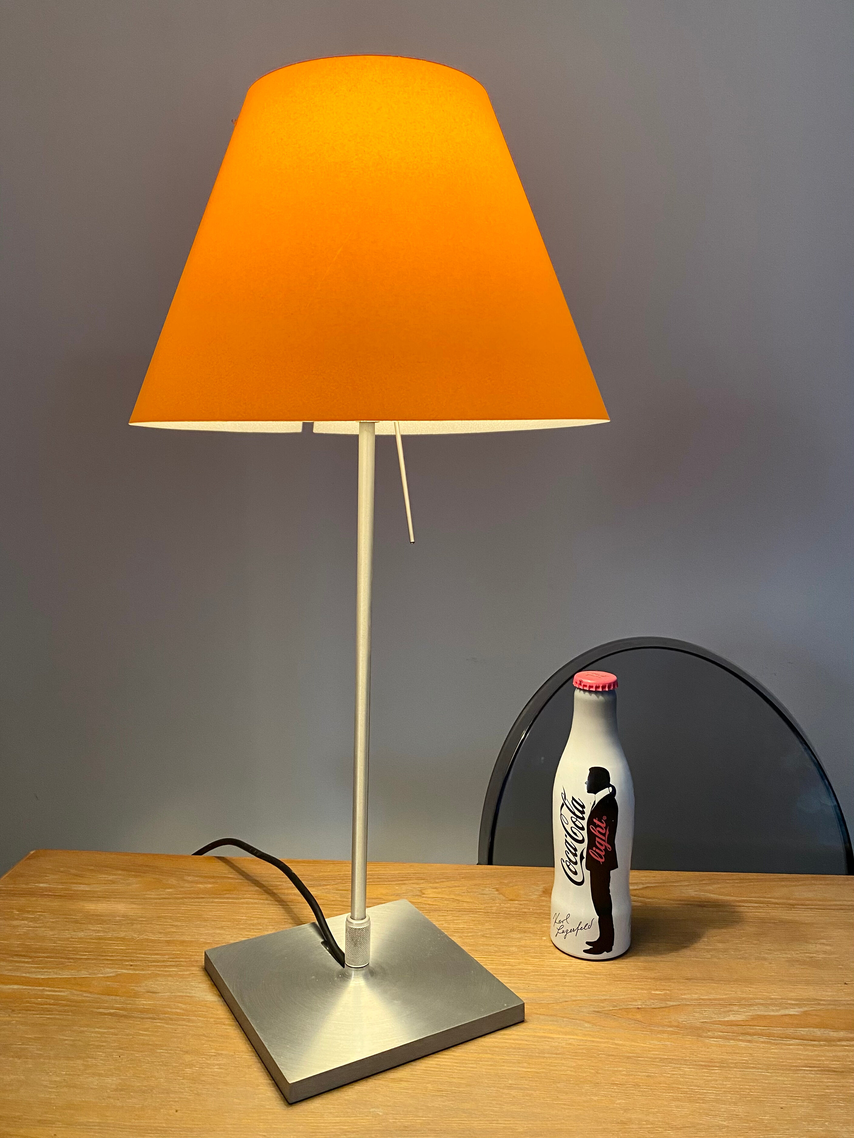Table lamp Constanzina Luceplan design Paolo Rizzatto vintage 1986