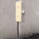 Vintage chrome floor lamp from 1970s