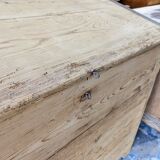 Raw wooden chest