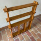 Rustic pine shelf