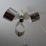 Stainless steel flower cascade suspension, 1970