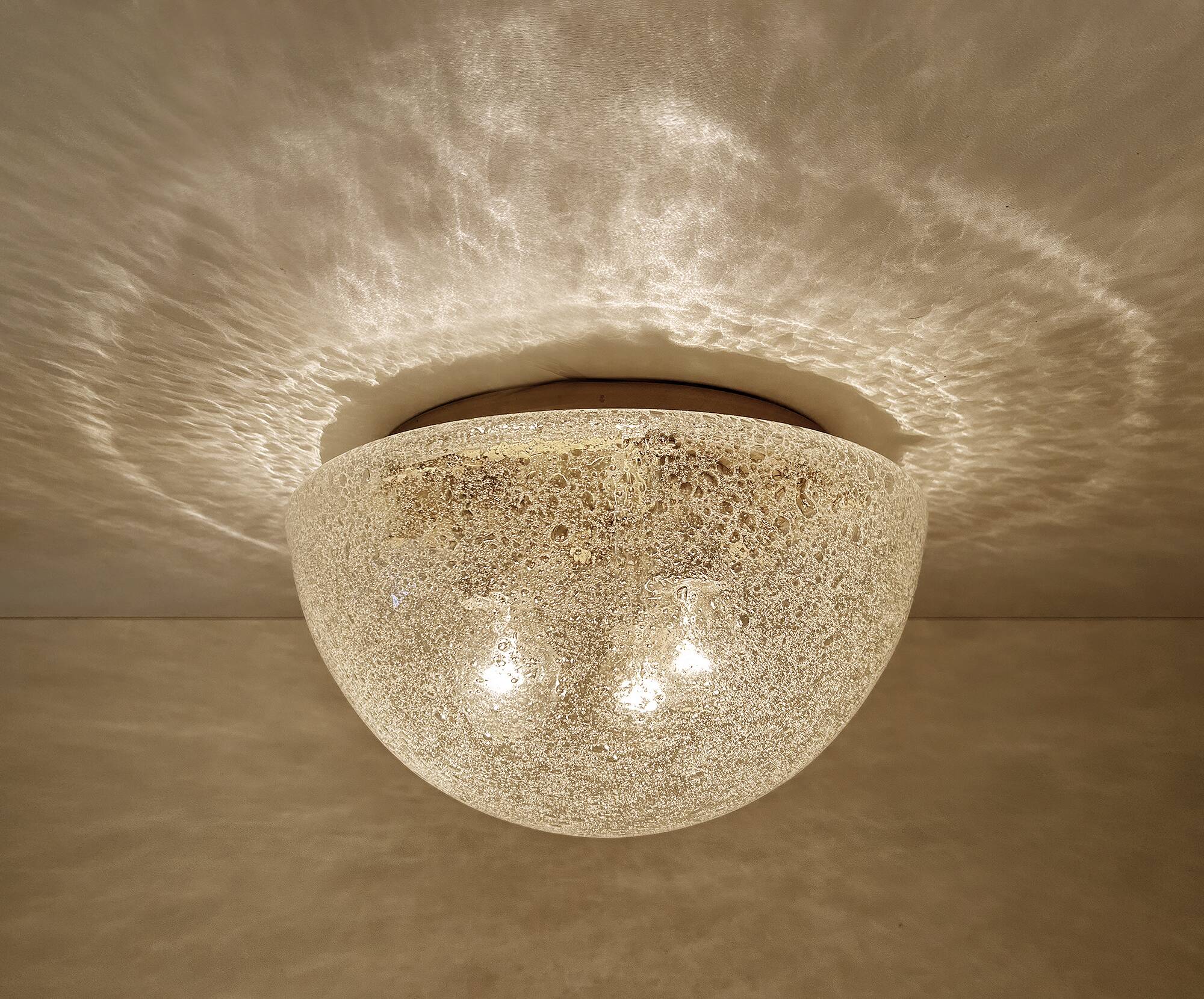 Vintage Limburg Space Age Murano Glass Light
