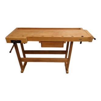 Vintage industrial workbench