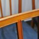 10 antique Josef Frank model 620 chairs in walnut wood from Svenskt Tenn.