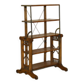 Table bibliothèque transformable Boeckh Brothers circa 1910 restaurée