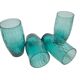 Vintage cocktail glasses by Sarnecki for Krosno Glassworks, Poland, 1970s, set of 4