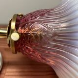 Pink Art Deco wall light