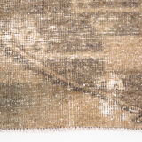 3x13 Vintage Turkish Runner Rug, 92x410Cm