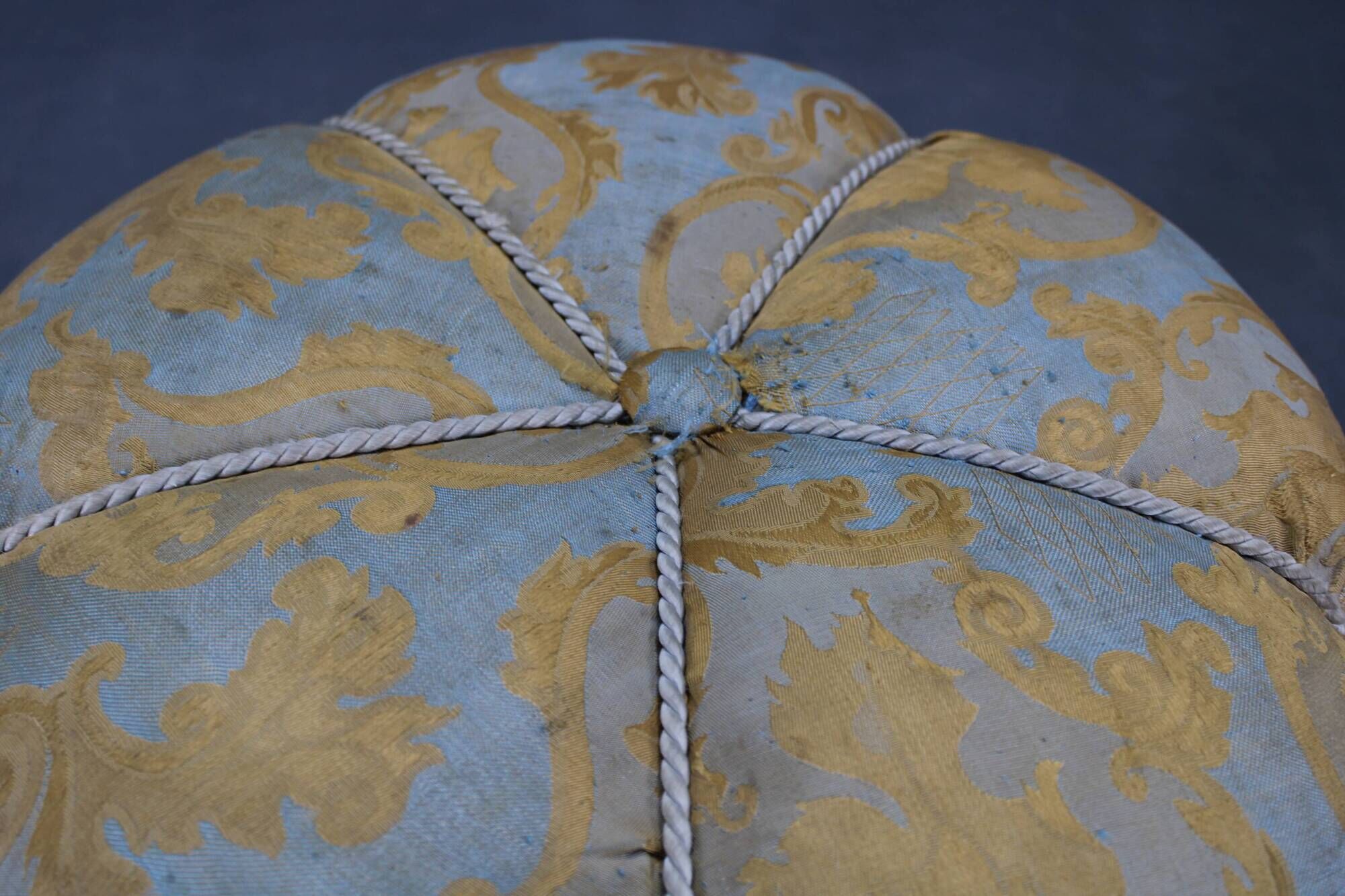 Tabouret Art Déco des années 1940, Tchécoslovaquie