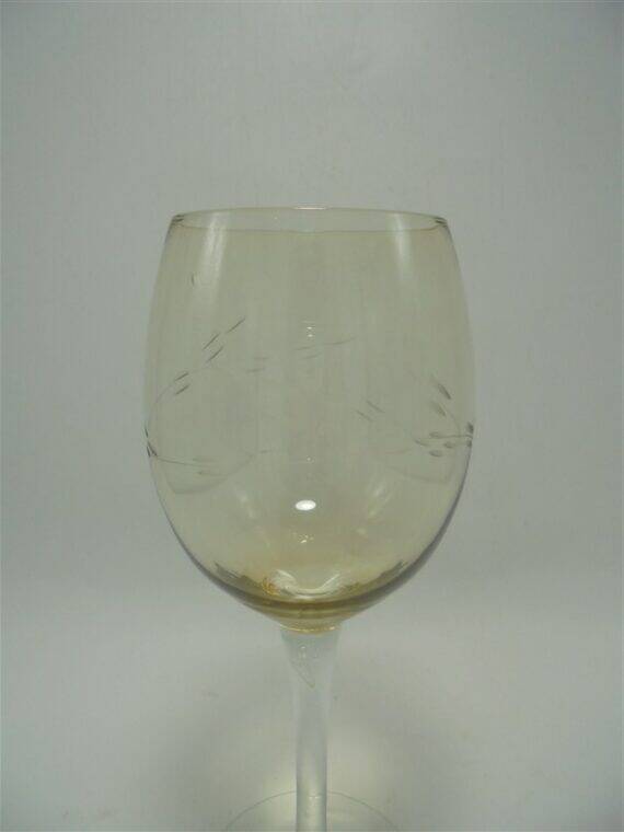 Set of 9 stemmed glasses