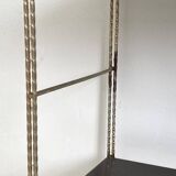 Pair of twisted string wall shelves