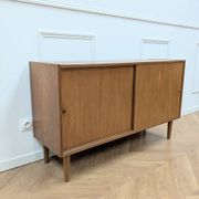 Vintage Danish oak sideboard from the 1960s.