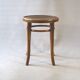Baumann or Fischel stool, around 1930 with floral seat